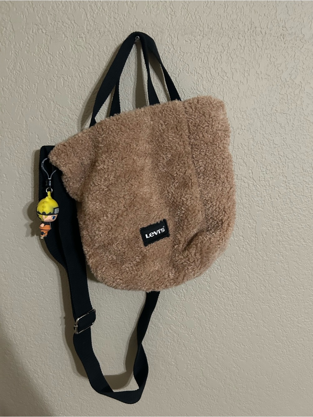 Levi's Sherpa Crossbody Bag - Camel
